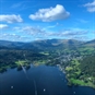 Lake District Lake Aerial View